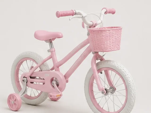 Bicicleta aro 16 com rodinhas