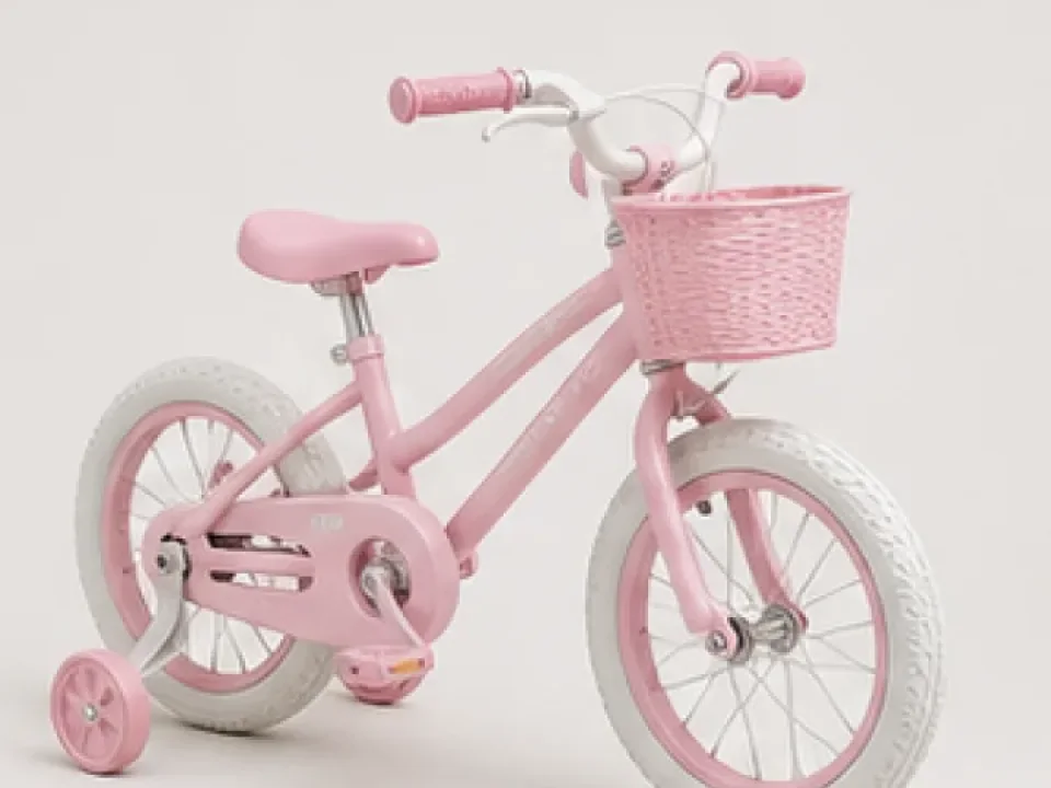 Bicicleta aro 16 com rodinhas